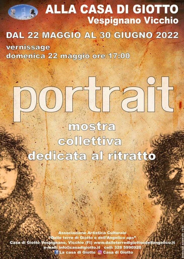 portrait, locandina della mostra